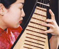 Liu Fang plays pipa (Chinese lute)